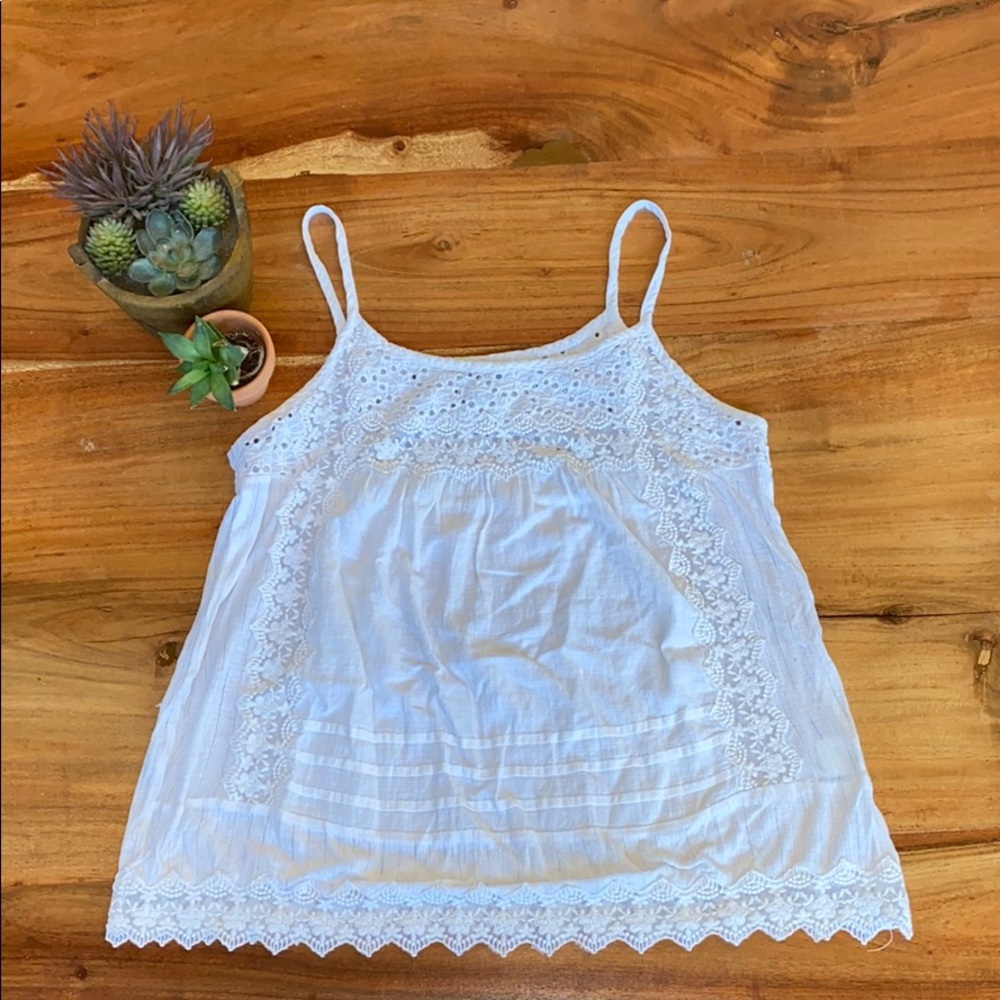 Lucky Brand white tank